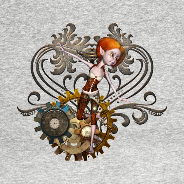 Cute little steampunk fairy by Nicky2342